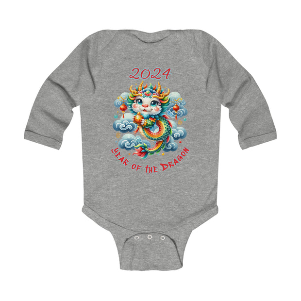 Chinese New Year Infant Long Sleeve Bodysuit