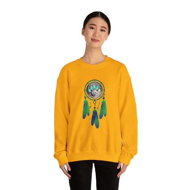 Bear Dream catcher Unisex Heavy Blend™ Crewneck Sweatshirt