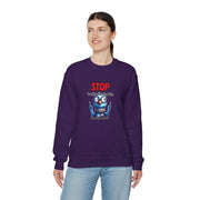 Stop Looking for Trouble Unisex Heavy Blend™ Crewneck Sweatshirt