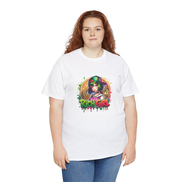 Graffiti Anime Girls Unisex Heavy Cotton Tee
