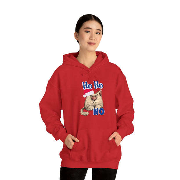 Christmas cat Unisex Heavy Blend™ Hooded Sweatshirt
