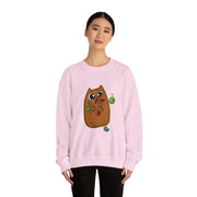 Christmas cat Unisex Heavy Blend™ Crewneck Sweatshirt