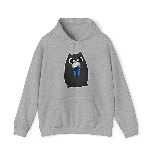 Christmas cat Unisex Heavy Blend™ Hooded Sweatshirt