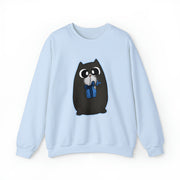 Christmas cat Unisex Heavy Blend™ Crewneck Sweatshirt