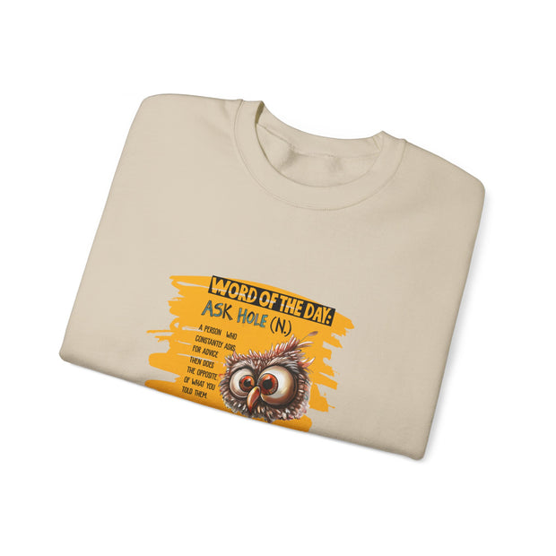 Word of the Day Unisex Heavy Blend™ Crewneck Sweatshirt