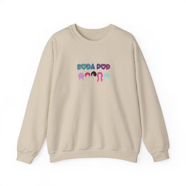 Soda Pop Crewneck Sweatshirt | Unisex Comfortable Top, Gift for Fathers Day, Cozy Fashion, Casual and Trendy Wear