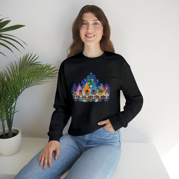 Gnome Nutcracker Unisex Heavy Blend™ Crewneck Sweatshirt