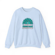Ovarian Cancer Fighting Unisex Heavy Blend™ Crewneck Sweatshirt