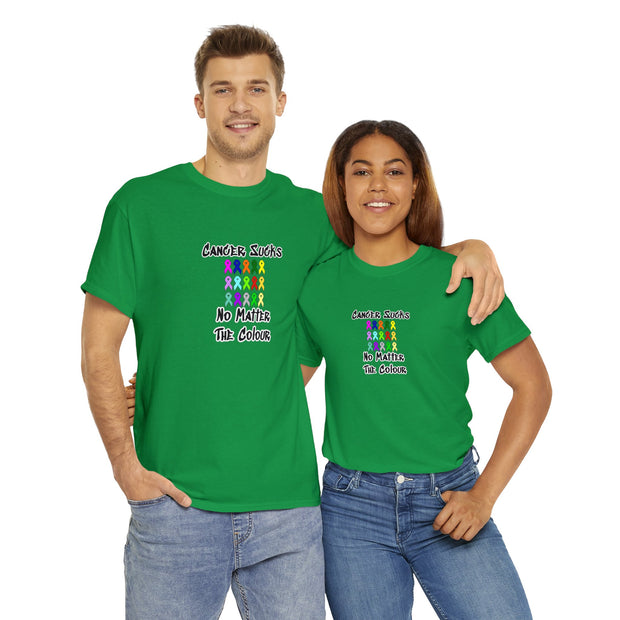 Cancer Sucks Unisex Heavy Cotton Tee