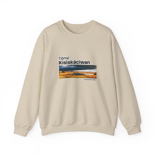 Tánsi Cree Saskatchewan Unisex Heavy Blend™ Crewneck Sweatshirt