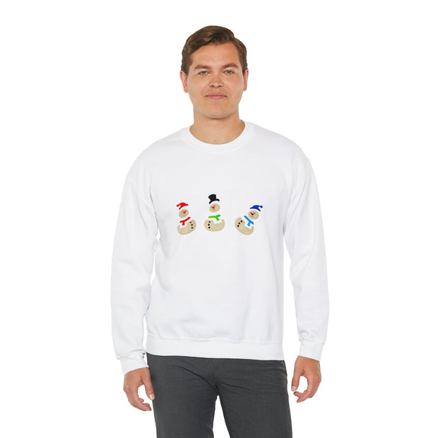 Snowmen Unisex Heavy Blend™ Crewneck Sweatshirt