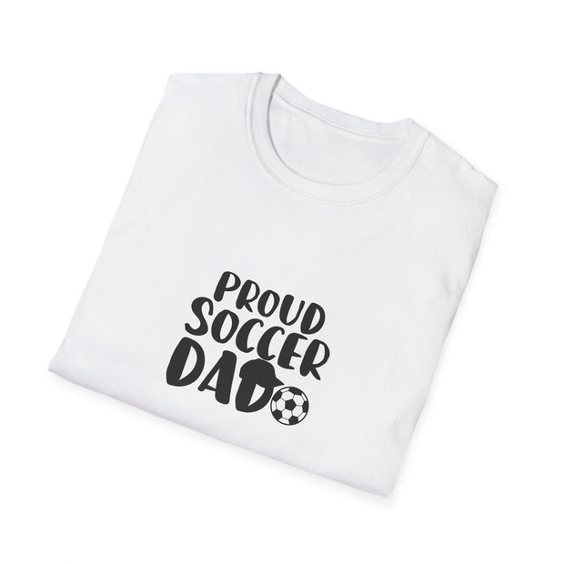 Proud Soccer Dad Unisex Softstyle T-Shirt