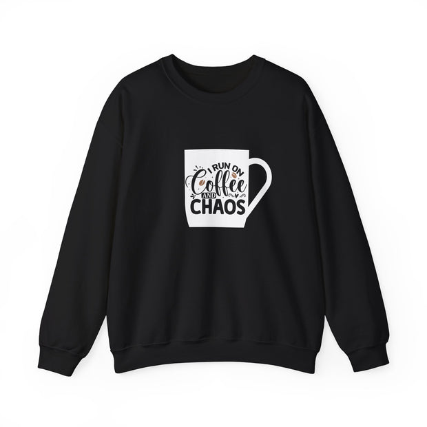 Coffee and Chaos Unisex Heavy Blend™ Crewneck Sweatshirt