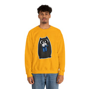 Christmas cat Unisex Heavy Blend™ Crewneck Sweatshirt