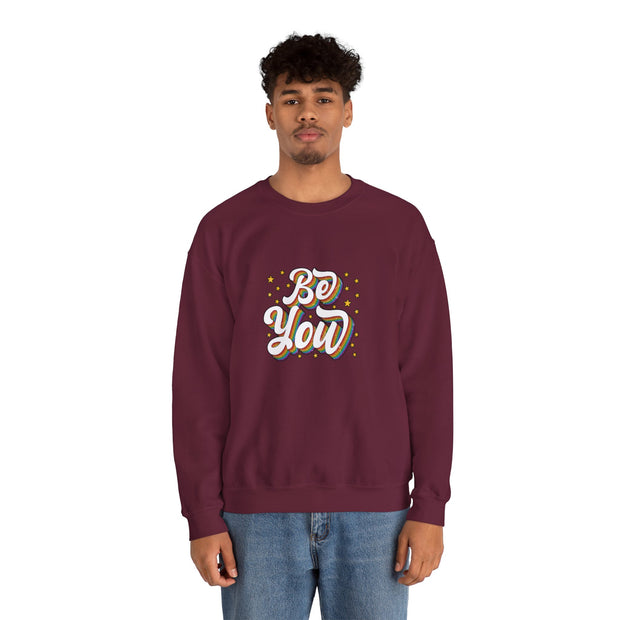 Be You Pride Unisex Heavy Blend™ Crewneck Sweatshirt