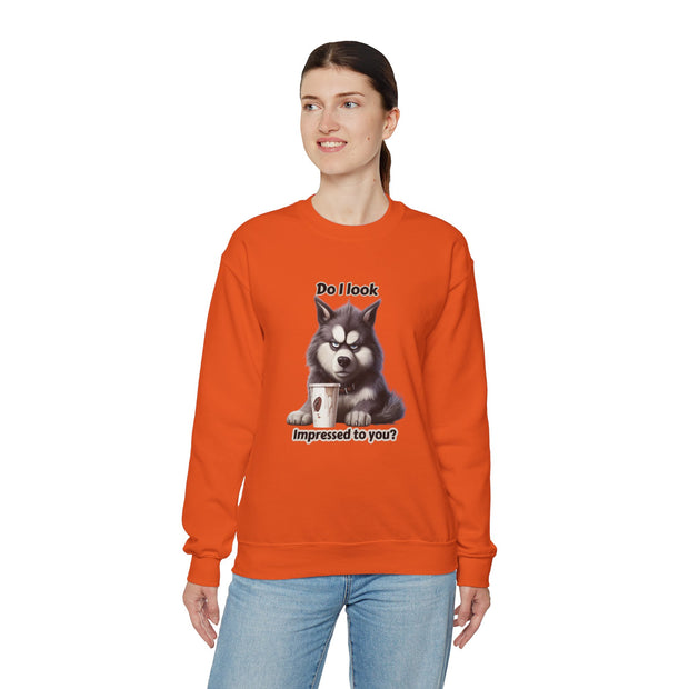 Grumpy Dog Unisex Heavy Blend™ Crewneck Sweatshirt