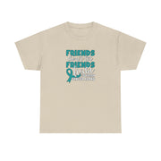 Ovarian Cancer Friends Unisex Heavy Cotton Tee