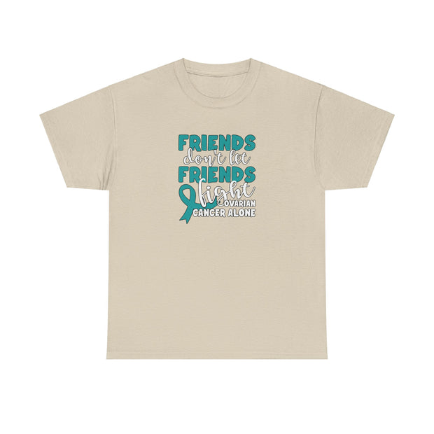 Ovarian Cancer Friends Unisex Heavy Cotton Tee