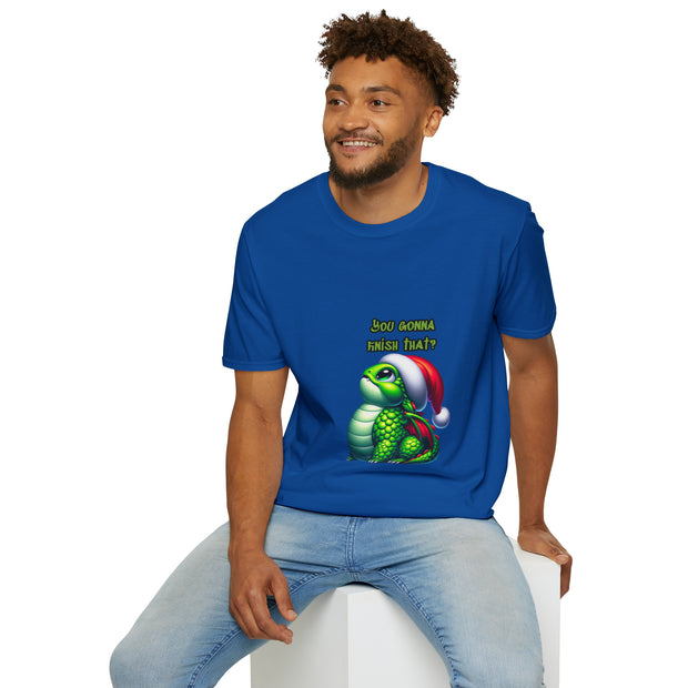 Christmas Dragon Unisex Softstyle T-Shirt