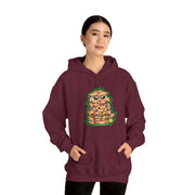 Christmas cat Unisex Heavy Blend™ Hooded Sweatshirt