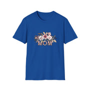 Mom Flowers Unisex Softstyle T-Shirt