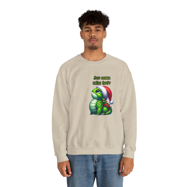Christmas dragon Unisex Heavy Blend™ Crewneck Sweatshirt