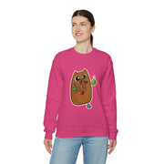 Christmas cat Unisex Heavy Blend™ Crewneck Sweatshirt