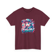 Graffiti Anime Girls Unisex Heavy Cotton Tee