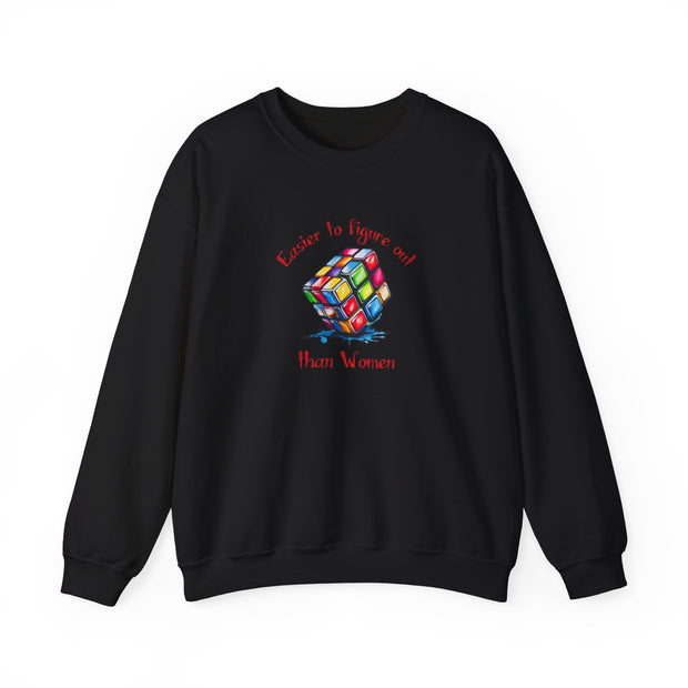 Rubik Cube Unisex Heavy Blend™ Crewneck Sweatshirt
