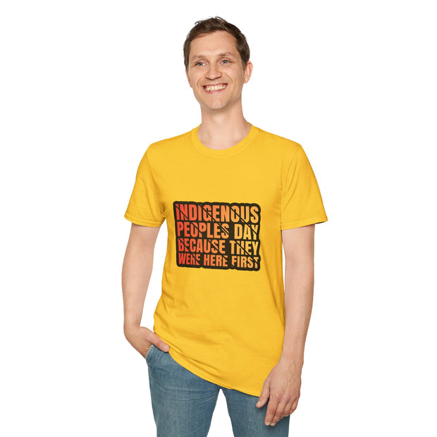 Indigenous Peoples Day Unisex Softstyle T-Shirt