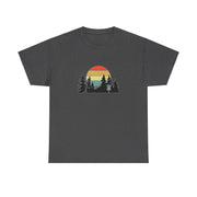Retro Disc Golf Unisex Heavy Cotton Tee