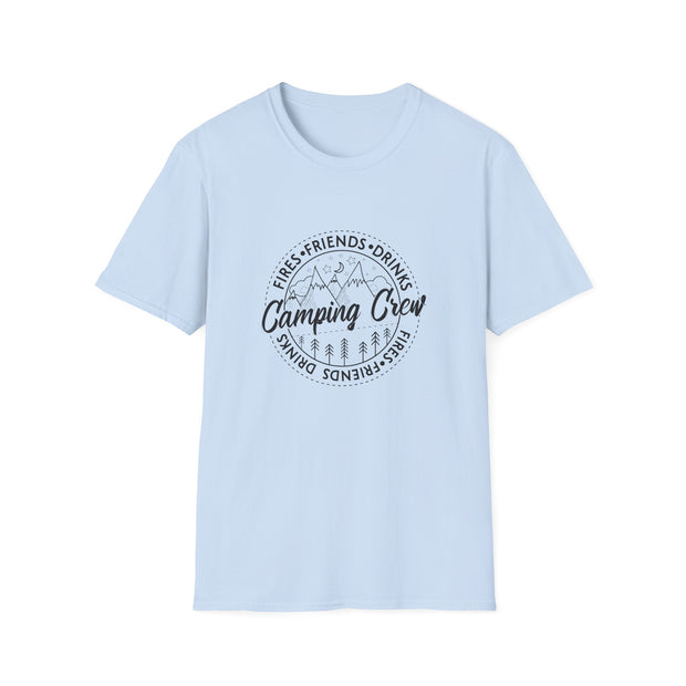 Camping Crew Unisex Softstyle T-Shirt