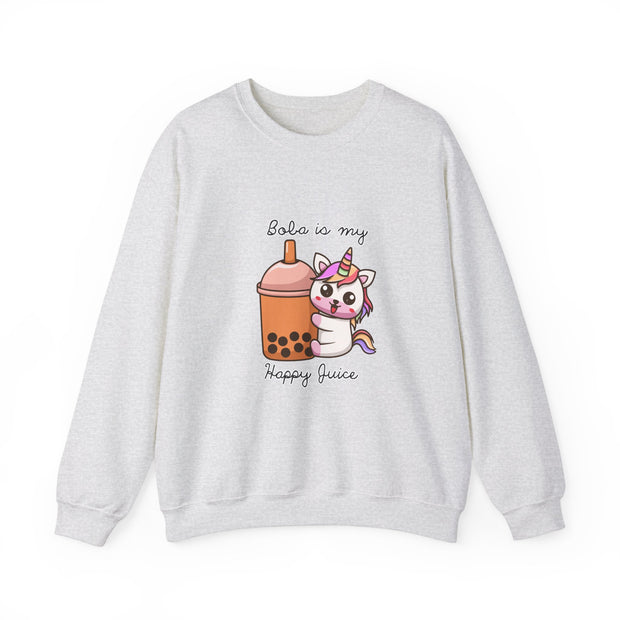 Unicorn Boba Unisex Heavy Blend™ Crewneck Sweatshirt