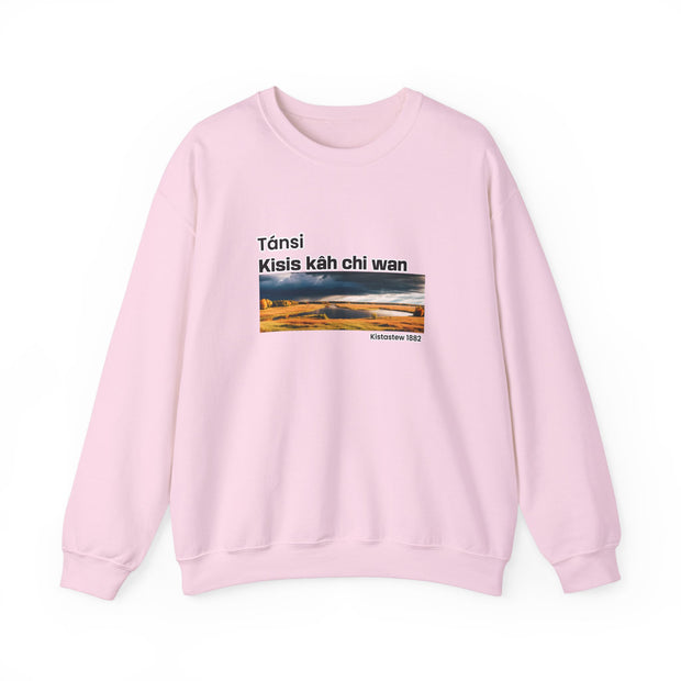 Tánsi Cree Saskatchewan Unisex Heavy Blend™ Crewneck Sweatshirt
