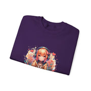 Graffiti Anime Girls Unisex Heavy Blend™ Crewneck Sweatshirt