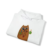 Christmas Cat Unisex Heavy Blend™ Hooded Sweatshirt
