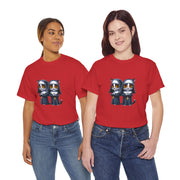 Horror Movie Cats Unisex Heavy Cotton Tee