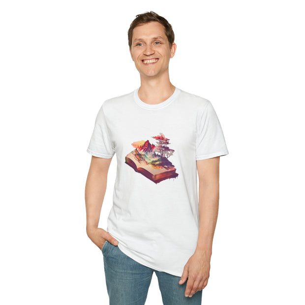 Open Book Unisex Softstyle T-Shirt