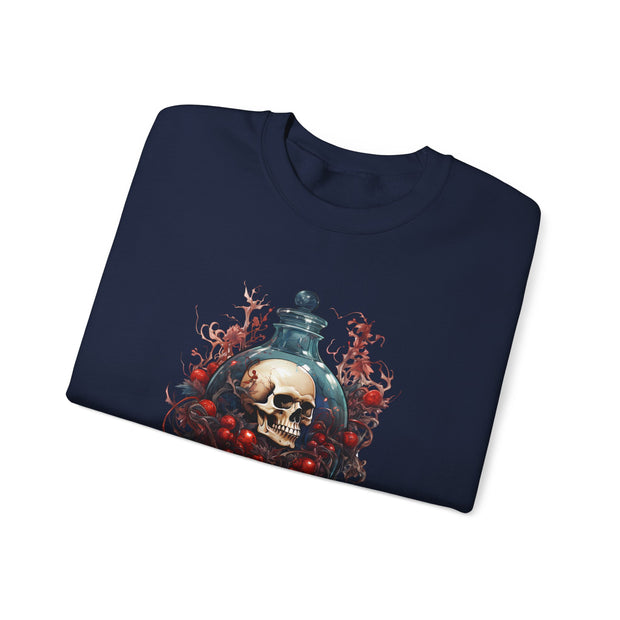 Bottled Skull Unisex Heavy Blend™ Crewneck Sweatshirt