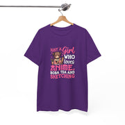 Anime, Boba, Sketching Unisex Heavy Cotton Tee