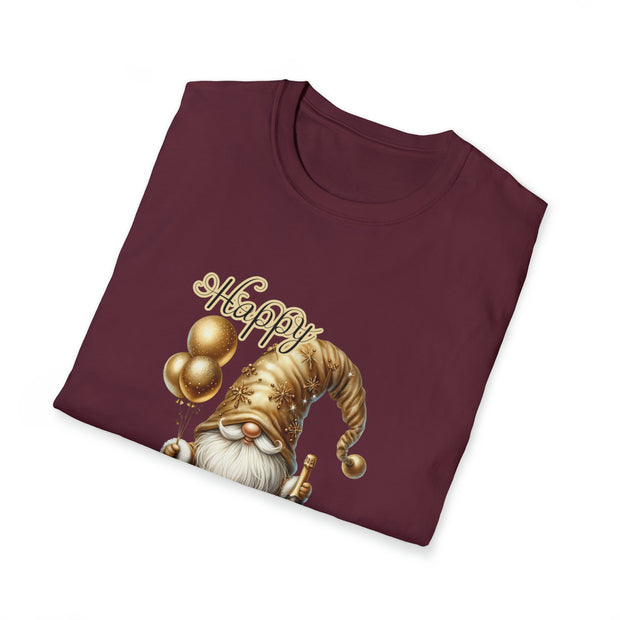 Gnome New Year Unisex Softstyle T-Shirt