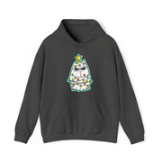 Christmas Cat Unisex Heavy Blend™ Hooded Sweatshirt