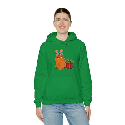 Christmas cat Unisex Heavy Blend™ Hooded Sweatshirt