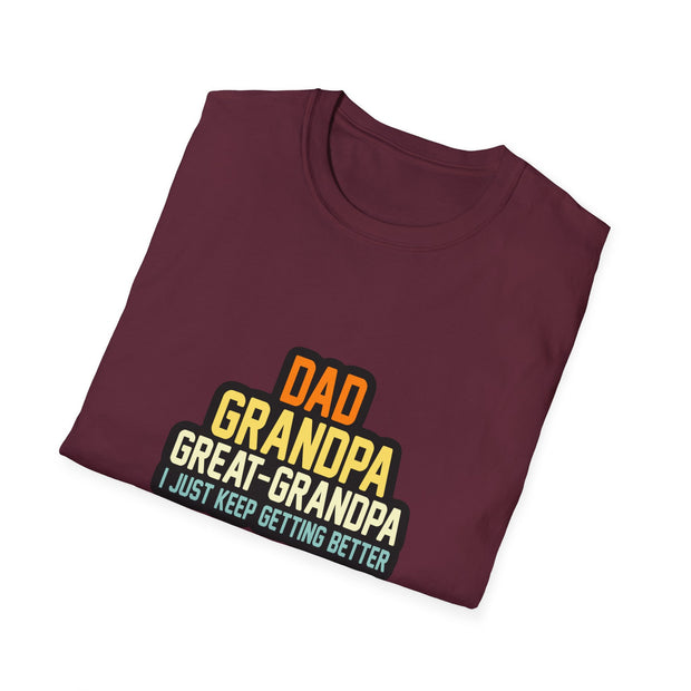 Dad Grandpa Great Grandpa Unisex Softstyle T-Shirt
