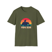 Papa Bear Unisex Softstyle T-Shirt