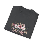 Mom Flowers Unisex Softstyle T-Shirt