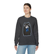 Christmas cat Unisex Heavy Blend™ Crewneck Sweatshirt