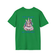 Busy Gaming Unicorn Unisex Softstyle T-Shirt