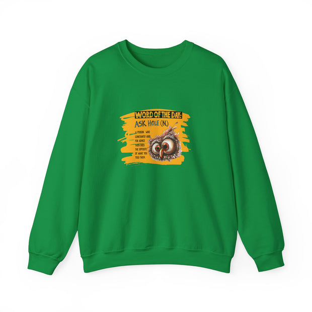 Word of the Day Unisex Heavy Blend™ Crewneck Sweatshirt