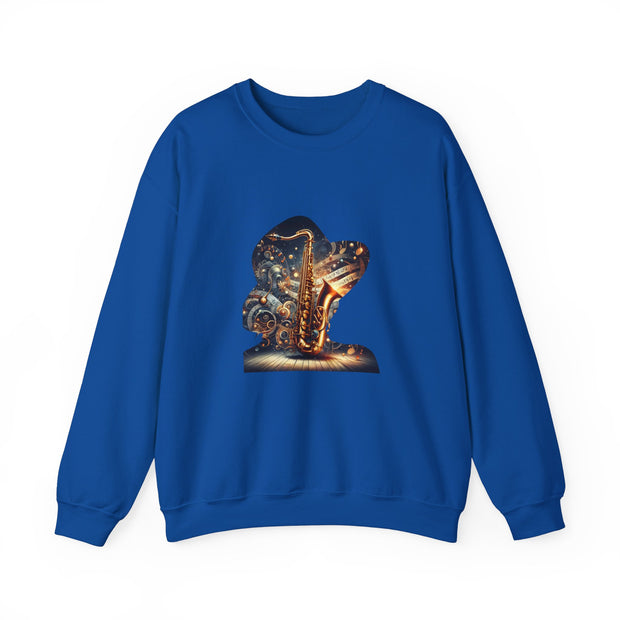 Saxophone Unisex Heavy Blend™ Crewneck Sweatshirt